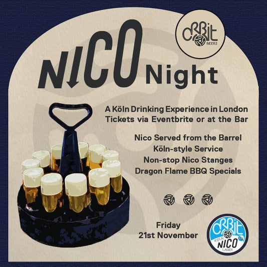 Nico Night is back: A Cologne Drinking Experience in London