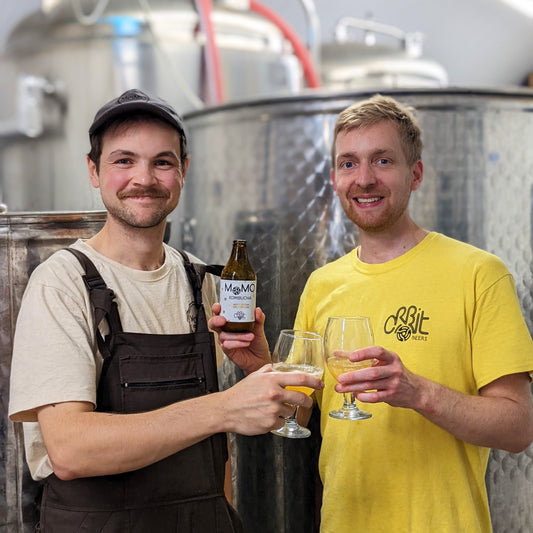 Dry January: MOMO Kombucha x Orbit Beers Collab