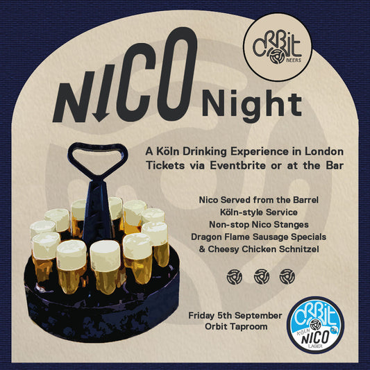 Nico Night is back: A Cologne Drinking Experience in London