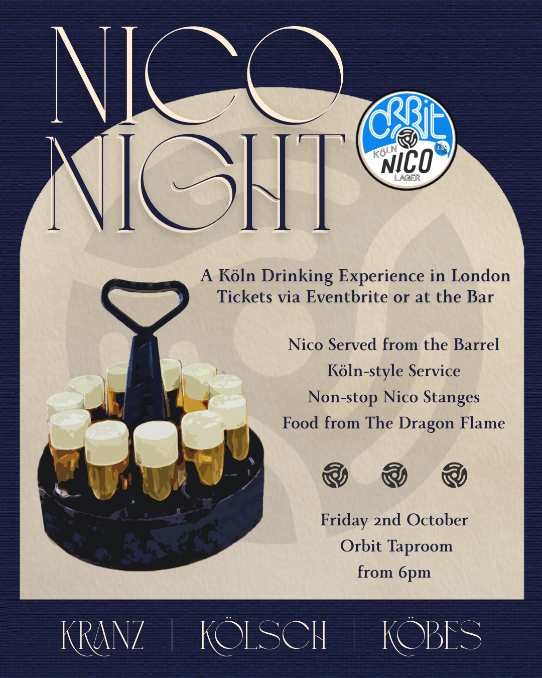 Nico Night is Back! A Cologne Drinking Experience in London