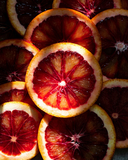 Slices of Blood Oranges
